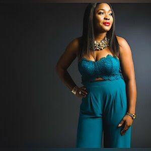 Teal green jumpsuit - US Size 10 - Pre-loved